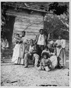 Fünf Generationen von Sklaven in Beaufort, South Carolina, 1862