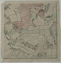 J. Thornton, A plan of Manchester and Salford, drawn from an actual survey by William Green. c.1794: Ardwick Green to Higher Ardwick. Ancoats Lane, Ancoats Hall, River Medlock; Kupferstich (mit Hervorhebungen der Redaktion), 1794, ; Bildquelle: Manchester Library and Information Service, Green MS map, http://www.spinningtheweb.org.uk/web/objects/common/webmedia.php?irn=5000218. 