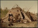 Samisches Familienbild um 1900