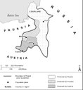 Karten der 3 Teilungen von Polen; Bildquelle Poland: A Country Study, 1992, hg. v. Federal Research Division of the Library of Congress, http://info-poland.buffalo.edu/classroom/maps/task4.html.