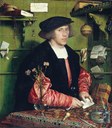 Hans Holbein d. J. (1497–1543), Der Kaufmann Georg Gisze (1497–1562), Öl auf Eichenholz, 1532; Bildquelle: © Bildagentur für Kunst, Kultur und Geschichte (bpk) | Gemäldegalerie, SMB / Jörg P. Anders, Bildnummer: 00012218, Standort des Originals: Gemäldegalerie, Staatliche Museen zu Berlin.