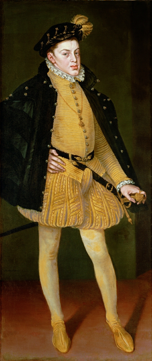 Alonso Sánchez Coello (1515-1590), Der Infant Don Carlos, Öl auf Leinwand, 1564; Bildquelle: Kunsthistorisches Museum Wien.