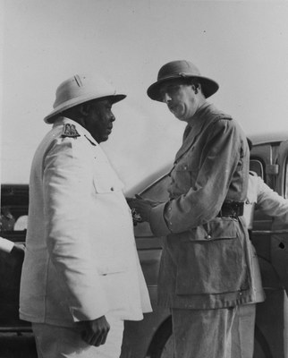 Charles de Gaulle in Tschad