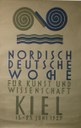 Plakat zur Nordisch-Deutschen-Woche 1929 in Kiel  IMG