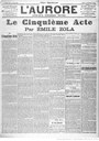 Zola, Emile: Le Cinquième Acte, in: L’Aurore, 12. September 1899; Digitalisat: Gallica / Bibliothèque nationale de France.  http://gallica.bnf.fr/ark:/12148/bpt6k702061d.item