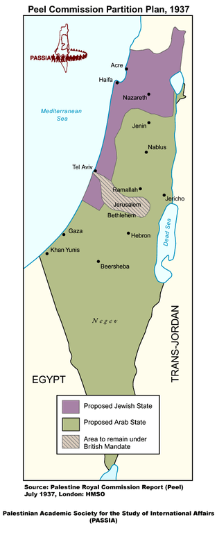 Bildqulle: www.passia.org, http://www.passia.org/palestine_facts/MAPS/1938-british-partition-plan.html