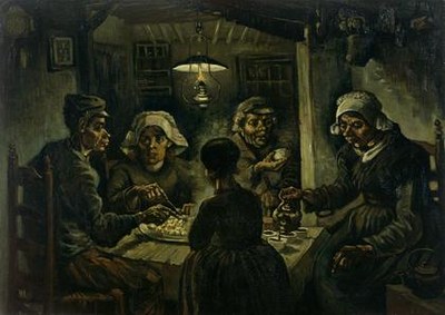 Die Kartoffelesser 1885 IMG