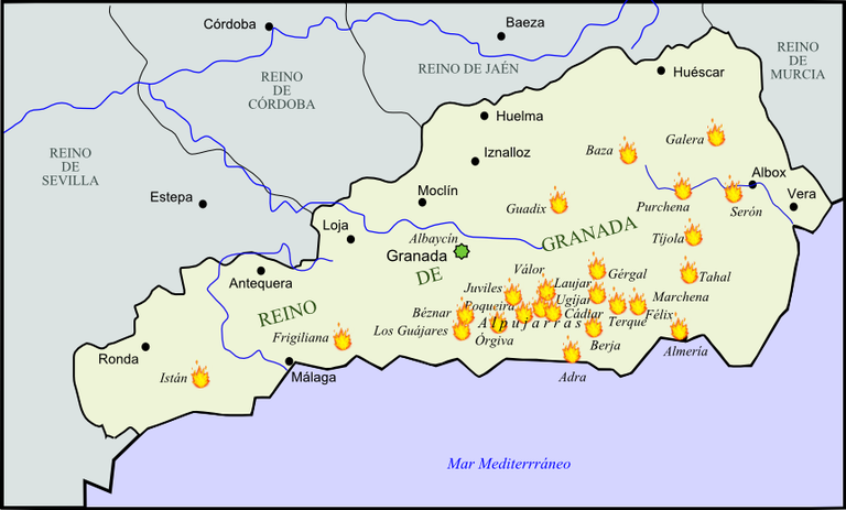 Rebelión morisca de Las Alpujarras (1568–1571)