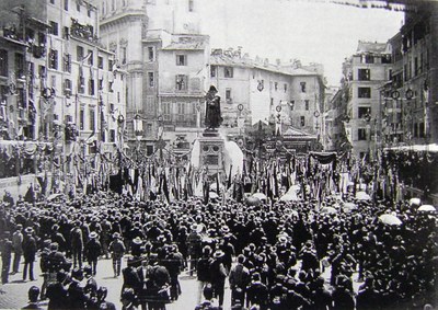 Einweihung des Denkmals für Giordano Bruno 1889 IMG2