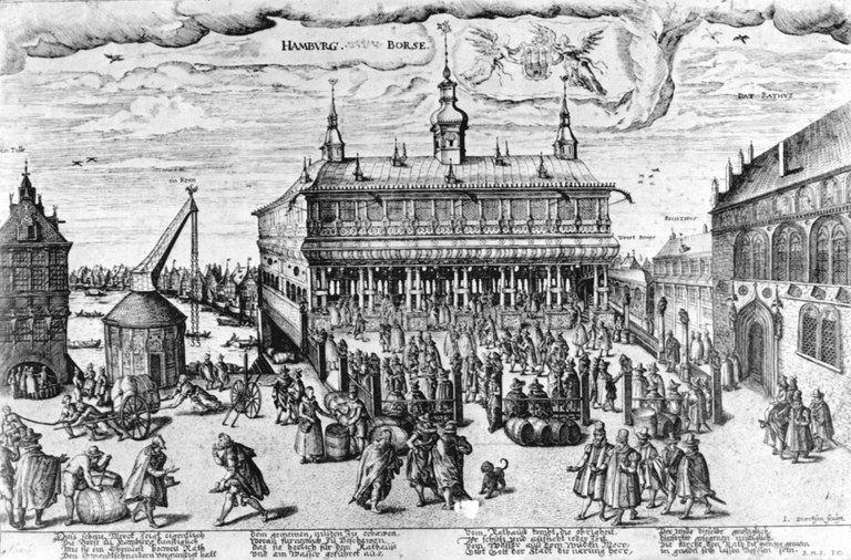 Jan Diricks van Campen, Hamburg Börse, 1606 