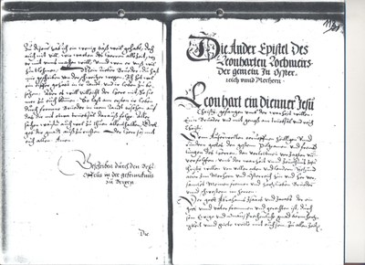 Hutterer Missionsbrief (Lochmeier); Bildquelle: Codex Hab 17, Reel 81 VW
