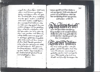 Hutterer Missionsbrief (Rack); Bildquelle: Codex III, Reel 1 VW 