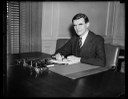 Harris & Ewing (photographer), Chairman of Social Security Board, John J. Winant, former Governor of New Hampshire, and Chairman of the Social Security Board, photographed today. 9/13/35. Black-and-white photograph; source: Library of Congress Prints and Photographs Division Washington, D.C. 20540 USA, http://hdl.loc.gov/loc.pnp/hec.39396. Public domain. 