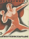 Cover der Festschrift zur 2. Arbeiter-Olympiade IMG