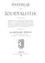 Handbuch der Journalistik 1902
