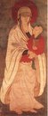 Chinesische Madonna mit Kind, unbekannter Künstler, Shaanxi, China, Wasserfarben auf Seide, späte Ming-Zeit, Photograph: Michael Tropea; Bildquelle: © The Field Museum, negative #A114604_02d