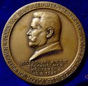 Medaille Hindenburg Stockholmer Konferenz 1925 Vorderseite