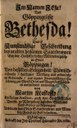 Das Göppingische Bethesda, Titelblatt