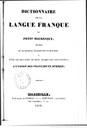 Dictionnaire de la Langue Franque IMG