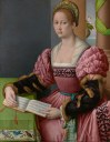 Bachiacca (1494–1557), Portrait of a Woman with a Book of Music, ca. 1540–1545