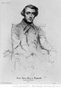 Théodore Chassériau (1819-1856), Portrait von Alexis Charles Henry de Toqueville (1805-1859), Zeichnung, 1848; Bildquelle: www.gallica.fr, Permalink: http://gallica.bnf.fr/ark:/12148/btv1b67003984.