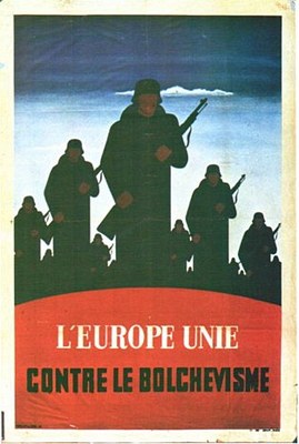 "L'Europe unie contre le Bolchevismse" 1944 IMG
