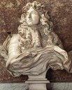 Gianlorenzo Bernini (1598–1680), Büste von Ludwig XIV. (1638–1715), weißer Marmor, 1665, Diana-Salon, Versailles, Photograph: Louis le Grand, 2006; Bildquelle: Wikimedia Commons, http://commons.wikimedia.org/wiki/File:LouisXIV-Bernini.jpg.Creative Commons Attribution-Share Alike 2.5 Generic