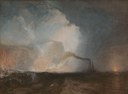 Joseph Mallord William Turner (1775–1851): Staffa, Fingal's Cave, 1831/1832, 90.8 x 121.3 cm, oil on canvas, source: Yale Center for British Art, Paul Mellon Collection, B1978.43.14, http://collections.britishart.yale.edu/vufind/Record/1669251. Public Domain.