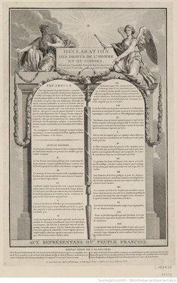 Erklärung der Menschenrechte 1789