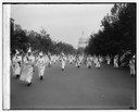 Parade des Ku Klux Klan in Washington, USA, schwarz-weiß Photographie, 13. September 1926, LoC