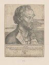 Albrecht Dürer (1471–1528), Portrait von Philipp Melanchthon (1497–1560), Holzschnitt, 1526; Bildquelle: Kungliga biblioteket, Stockholm, Reproduktion: Jens Östman, Kungliga biblioteket - The National Library of Sweden.
