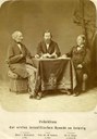 Joseph Ritter von Wertheimer, Moritz Lazarus und Abraham Geiger – Präsidium des ersten Jüdischen Konzils in Leipzig