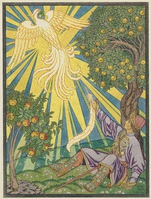 Ivan Bilibin, Ivan und der Feuervogel,1930