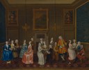 Charles Philips (1708–1747), Tea Party bei Lord Harrington