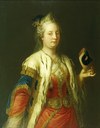 Maria Theresia mit Maske in einem türkischen Gewand, um 1744 IMG