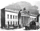 The East Indian House in London, 1843, Schwarz-weiß-Photographie, unbekannter Photograph; Bildquelle: Library of Congress, LC-USZ62-52668, http://www.loc.gov/pictures/item/2006682488/.