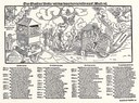 Erhard Schön (1491–1542), Das Hauß des Weysen und das haus des unweisen manß. Math.vij., Flugblatt mit Holzschnitt und Typendruck, 28,8x37,5cm, Nürnberg, 1524, Text von Hans Sachs (1494–1576) (Werke, Bd. XXV, Reg. Nr. 526), Geisberg/Strauss Nr. 1139; Bildquelle: © Bildagentur für Kunst, Kultur und Geschichte (bpk); Bildnummer XXXXX???, Standort des Originals: Berlin, Staatsbibliothek Preußischer Kulturbesitz, YA 123 m (1).