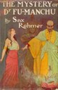 Unknown artist, cover of “The Mystery of Dr Fu-Manchu” by Sax Rohmer, published in the UK by Methuen, London, 1913. Source: https://en.wikipedia.org/wiki/File:Romer_-_Mystery.jpg, public domain. 
