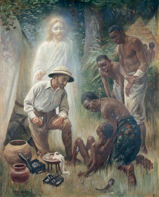 Harold Copping, The Healer, 1916